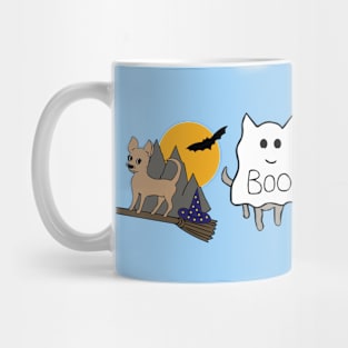 Blue Halloween Chihuahuas - smooth coat chihuahuas - Chihuahua Halloween Tee Mug